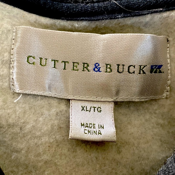 Cutter&Buck Mens gray warmup shell - Picture 2 of 5